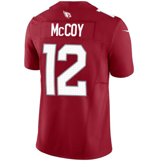 A.Cardinals #12 Colt McCoy Cardinal Player Jersey Game Football Jersey