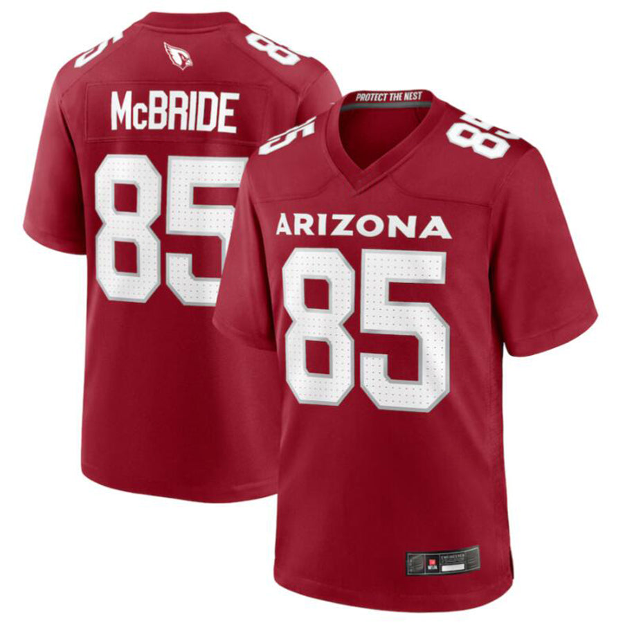 A.Cardinals #85 Trey McBride Red Game Jersey American Stitched Football Jerseys