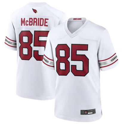A.Cardinals #85 Trey McBride White Game Jersey American Stitched Football Jerseys