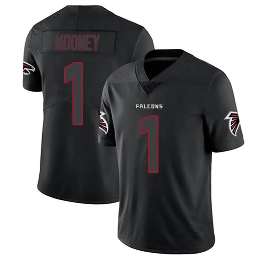 A.Falcons #1 Darnell Mooney Player Limited Black Impact Football Jerseys