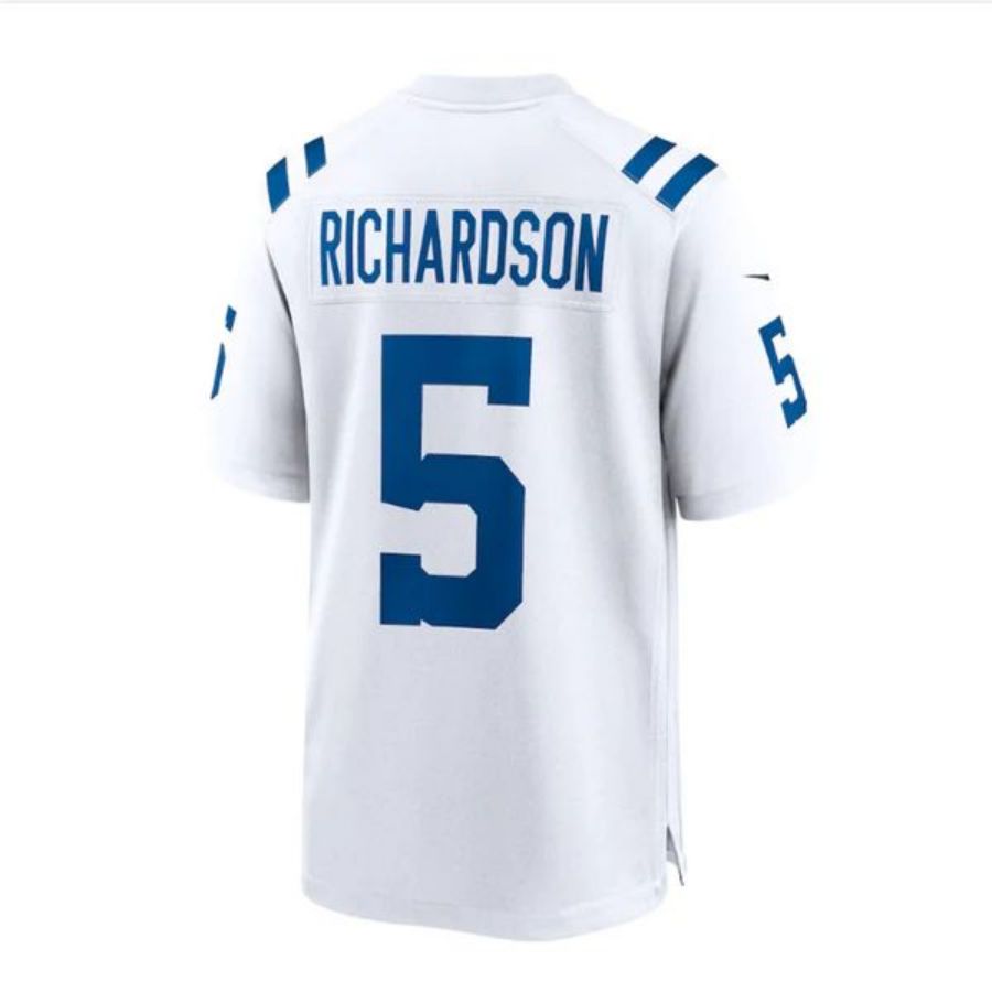 I.Colts #5 Anthony Richardson White 2023 Draft First Round Pick Alternate Game Football Jerseys