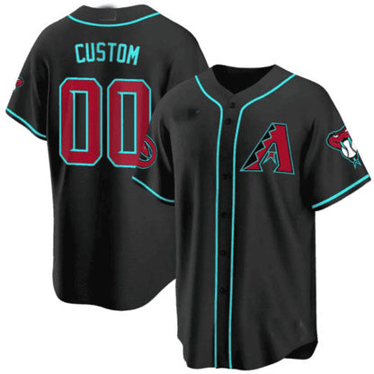 Custom A.Diamondbacks Cool Base Game Stitched Baseball Jerseys