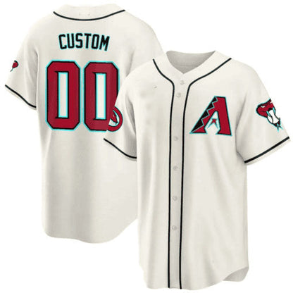 Custom A.Diamondbacks Cool Base Game Stitched Baseball Jerseys