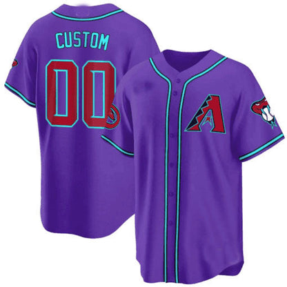 Custom A.Diamondbacks Cool Base Game Stitched Baseball Jerseys