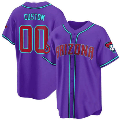 Custom A.Diamondbacks Cool Base Game Stitched Baseball Jerseys