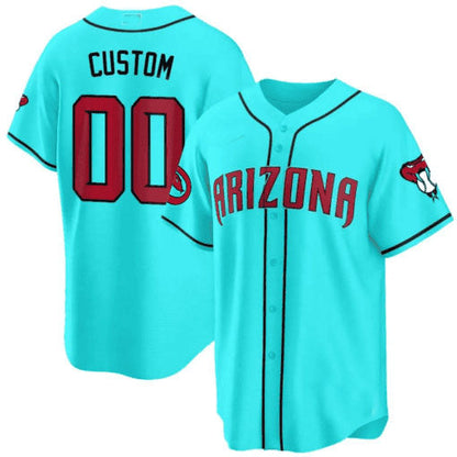 Custom A.Diamondbacks Cool Base Game Stitched Baseball Jerseys