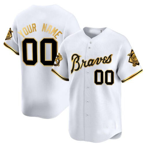Custom A.Braves Peaches n¡¯ Cream Vapor Premier Limited Stitched Baseball Jerseys