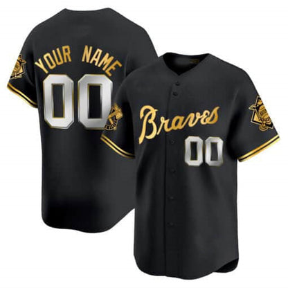 Custom A.Braves Peaches n¡¯ Cream Vapor Premier Limited Stitched Baseball Jerseys