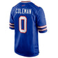 B.Bills #0 Keon Coleman Royal 2024 Draft Player Game Jersey American Stitched Football Jerseys