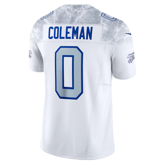 B.Bills #0 Keon Coleman Player White Rivalries Collection Limited Football Jerseys
