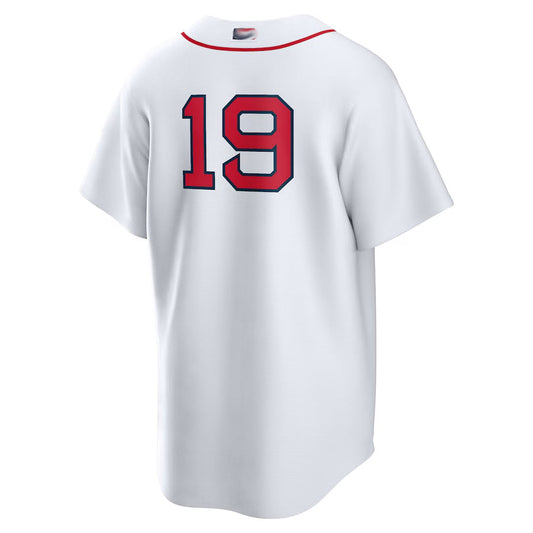 B.Red Sox #19 Roman Anthony Player White Home Baseball Jerseys