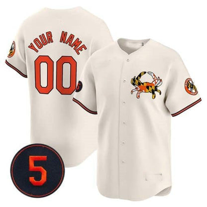 Custom B.Orioles Robinson Patch Vapor Premier Limited V2 Baseball Jerseys