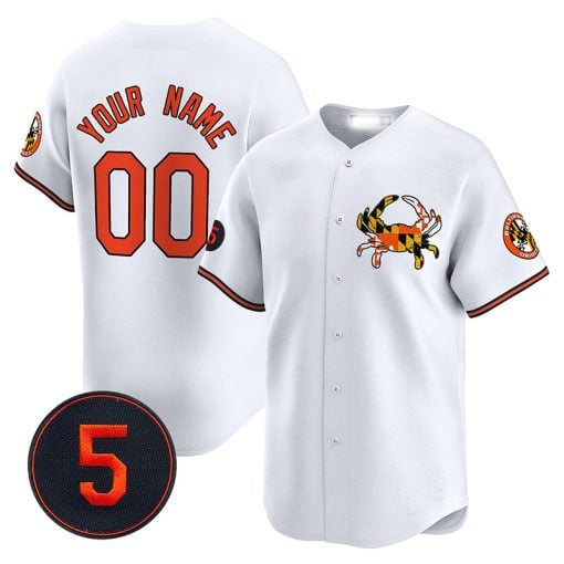 Custom B.Orioles Robinson Patch Vapor Premier Limited V2 Baseball Jerseys