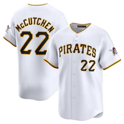 Baseball Jersey Pittsburgh Pirates #22 Andrew McCutchen White Home Limited Player Jersey