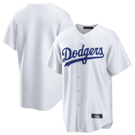 Baseball Jerseys Los Angeles Dodgers White Home Replica Team Jersey Stitched Jerseys