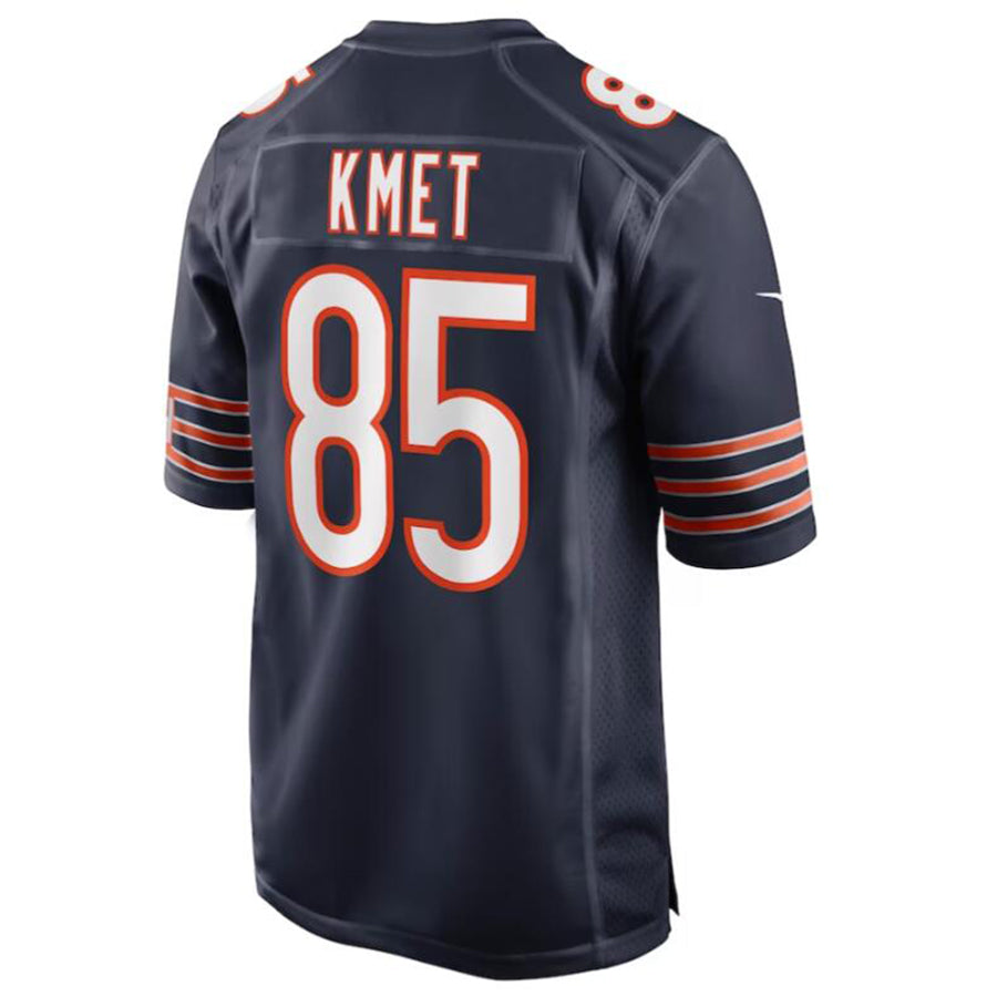 C.Bears #85 Cole Kmet Navy Player Game Jersey American Stitched Football Jerseys