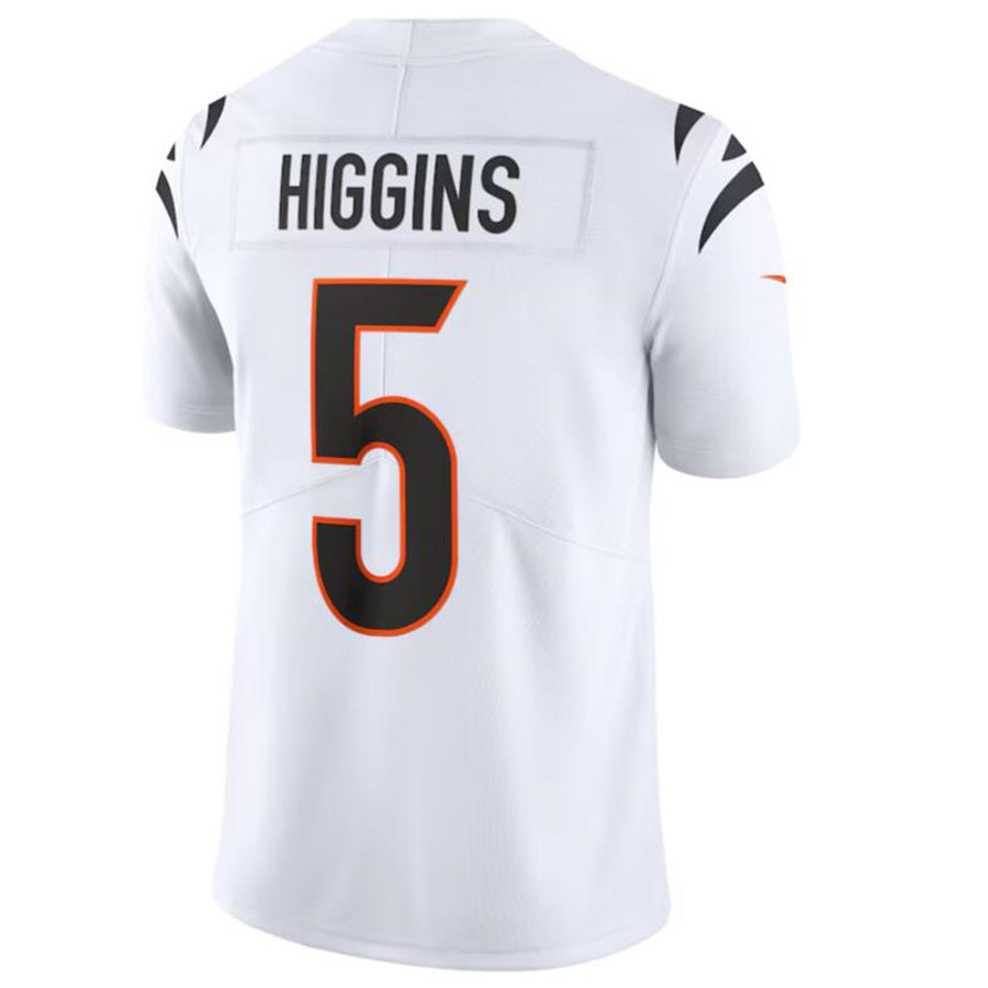 C.Bengals #5 Tee Higgins White Vapor Untouchable Limited Jersey American Stitched Football Jerseys