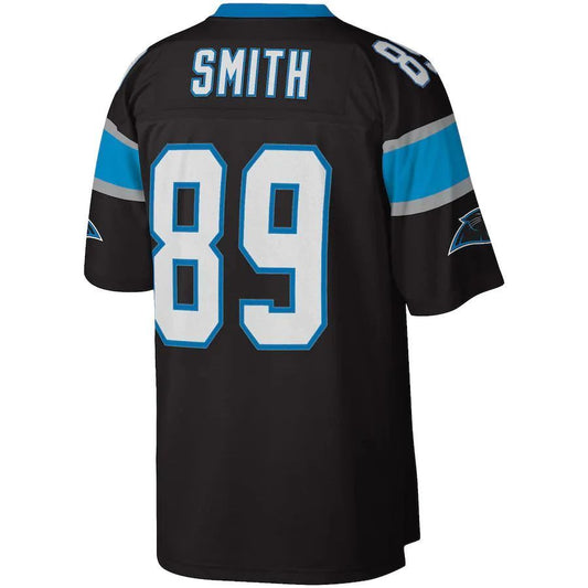 C.Panthers #89 Steve Smith Mitchell & Ness Black 2003 Legacy Replica Player Jersey Stitched American Football Jerseys