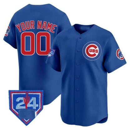 Custom C.Cubs Spring Training Patch Vapor Premier Limited V2 Stitched Baseball Jerseys