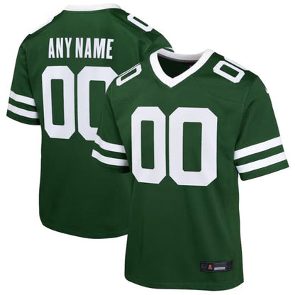 Custom Football Jerseys NY.Jets Legacy Green Alternate Game Jersey American Stitched Jersey