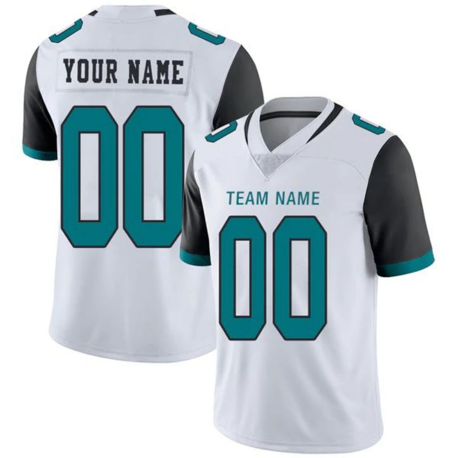 Custom J.Jaguars Stitched American Football Jerseys Personalize Birthday Gifts White Jersey