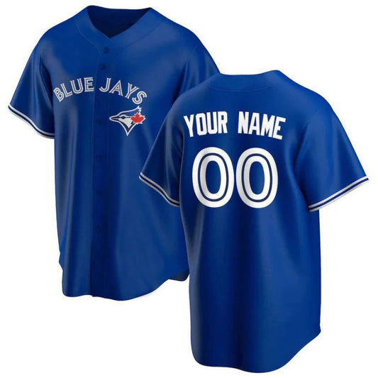 Custom T.Blue Jays Royal Replica Baseball Jerseys
