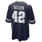 D.Cowboys #42 Deuce Vaughn Navy Game Jersey American Stitched Football Jerseys