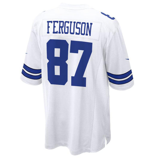 D.Cowboys #87 Jake Ferguson White Game Jersey American Stitched Football Jerseys