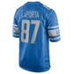 D.Lions #87 Sam LaPorta Blue Team Game Jersey American Stitched Football Jerseys