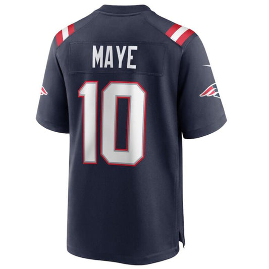 NE.Patriots #10 Drake Maye Navy Player Jersey -Stitched American Football Jerseys