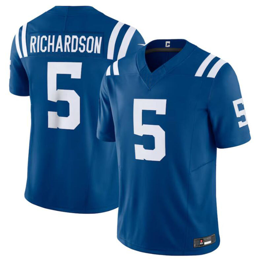 I.Colts #5 Anthony Richardson Nike Royal Vapor F.U.S.E. Limited Jersey American Stitched Football Jerseys