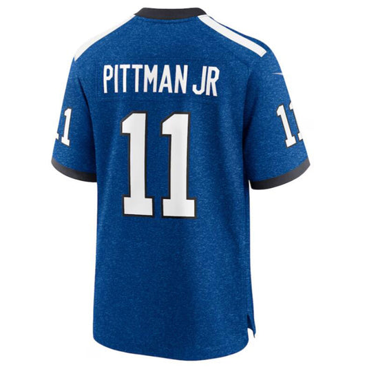 I.Colts #11 Michael Pittman Jr. Royal Indiana Nights Alternate Game Jersey Stitched Football Jerseys