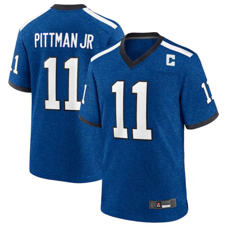 I.Colts #11 Michael Pittman Jr. Royal Indiana Nights Alternate Game Jersey Stitched Football Jerseys