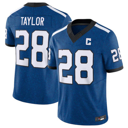 I.Colts #28 Jonathan Taylor Blue Vapor F.U.S.E. Limited Jersey American Stitched Football Jerseys