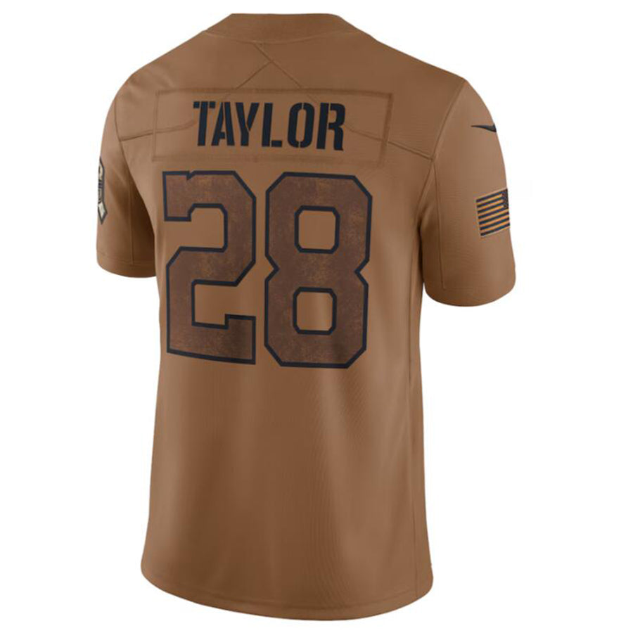 I.Colts #28 Jonathan Taylor Brown 2023 Salute To Service Limited Jersey Stitched Football Jerseys