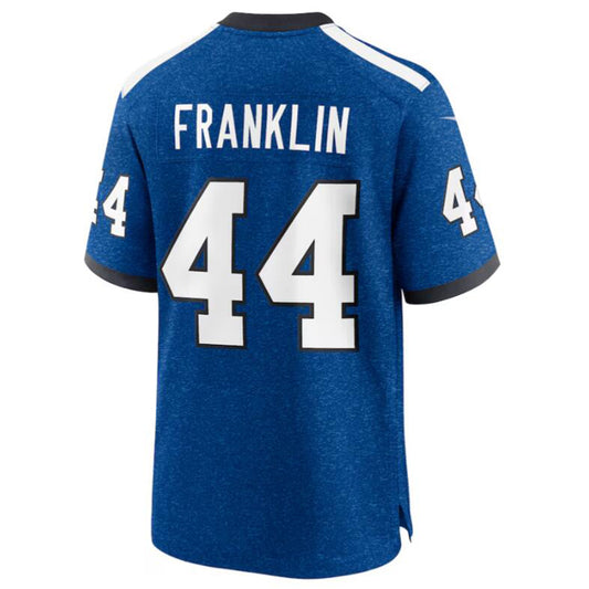I.Colts #44 Zaire Franklin Royal Indiana Nights Alternate Game Jersey American Stitched Football Jerseys