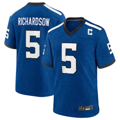 I.Colts #5 Anthony Richardson Royal Indiana Nights Alternate Game Jersey American Stitched Football Jerseys