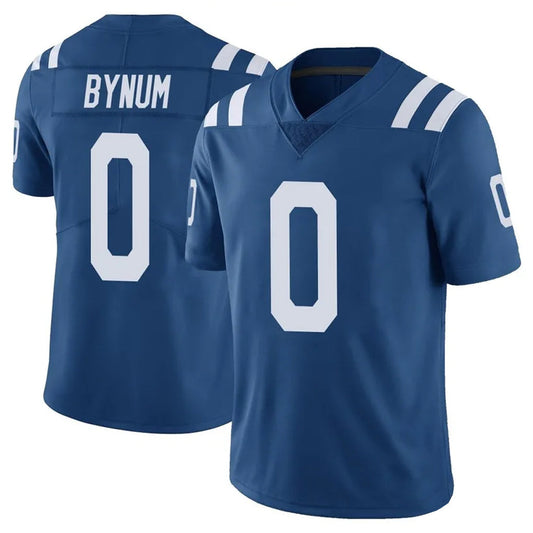 IN.Colts #0 Camryn Bynum Player Royal Vapor Limited Football Jerseys