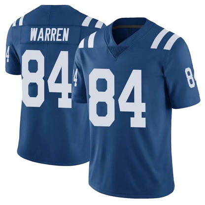 IN.Colts #84 Tyler Warren Player Royal Vapor Limited Football Jerseys