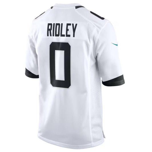J.Jaguars #0 Calvin Ridley White Game Jersey American Stitched Football Jerseys
