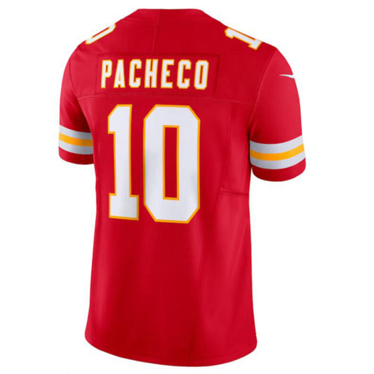 KC.Chiefs #10 Isiah Pacheco Red Vapor F.U.S.E. Limited Jersey American Stitched Football Jerseys