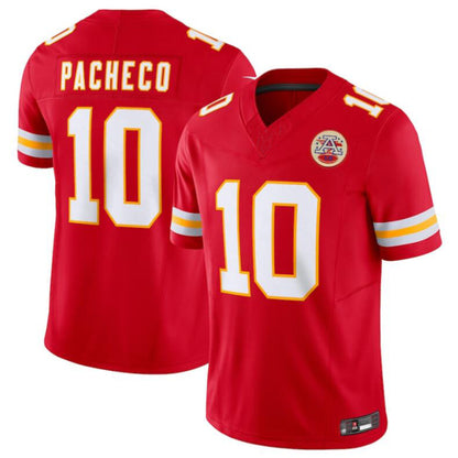 KC.Chiefs #10 Isiah Pacheco Red Vapor F.U.S.E. Limited Jersey American Stitched Football Jerseys