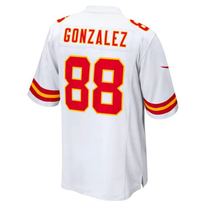 KC.Chiefs #88 Tony Gonzalez White Retired Player Game Jersey Stitched American Football Jerseys