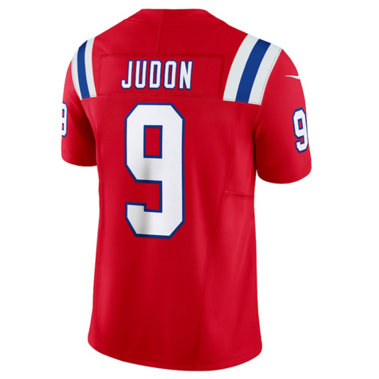 NE.Patriots #9 Matthew Judon Red Vapor F.U.S.E. Limited Jersey Stitched American Football Jerseys