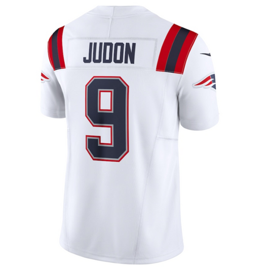 NE.Patriots #9 Matthew Judon White Vapor F.U.S.E. Limited Jersey Stitched American Football Jerseys