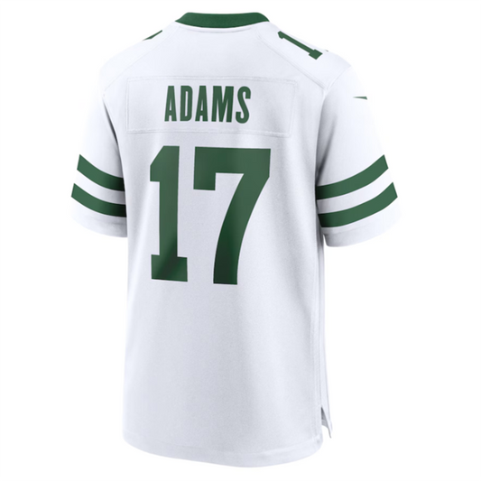 NY.Jets #17 Davante Adams Legacy White Game Jersey Stitched American Football Jerseys