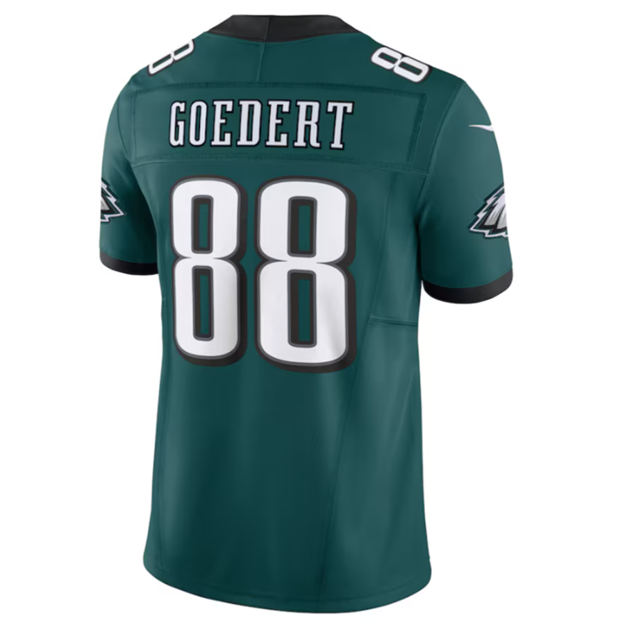 P.Eagles #88 Dallas Goedert Midnight Green Vapor F.U.S.E. Limited Jersey Stitched American Football Jerseys