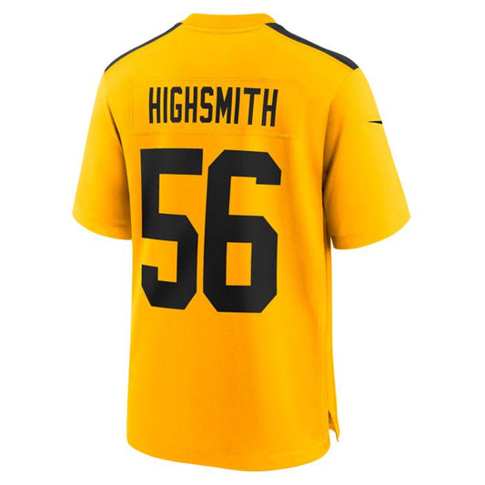 P.Steelers #56 Alex Highsmith Player Gold Alternate Game Football Jerseys