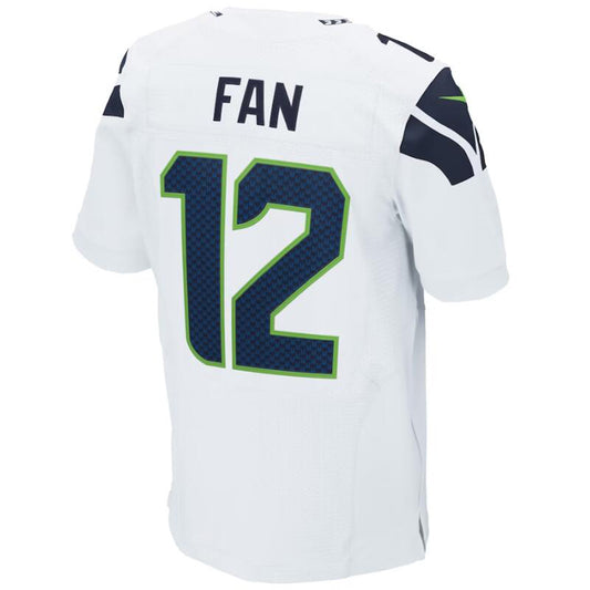 S.Seahawks #12th Fan College White Game Jersey Stitched American Football Jerseys