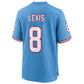 T.Titans #8 Will Levis Light Blue Oilers Throwback Player Game Jersey Stitched Football Jerseys